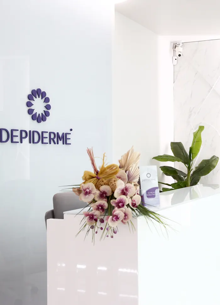 Empfang der Depiderme-Klinik in Viseu